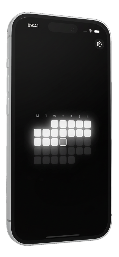 Glow app interface